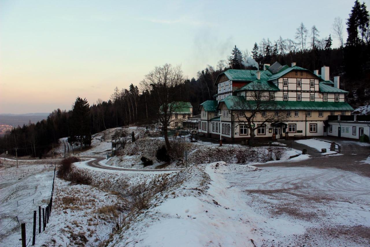 Retro Hotel Pod Zvicinou Bílá Třemešná Extérieur photo